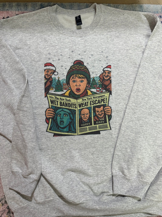 Home Alone Sweatshirt | XL | READY TO SHIP