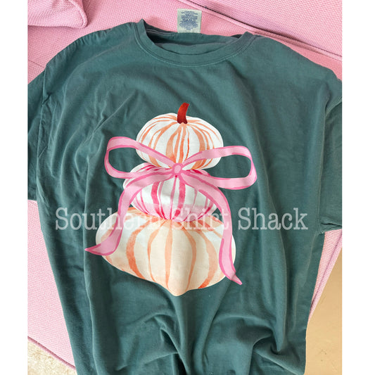 Preppy Pumpkins | Emerald GreeN CC tee