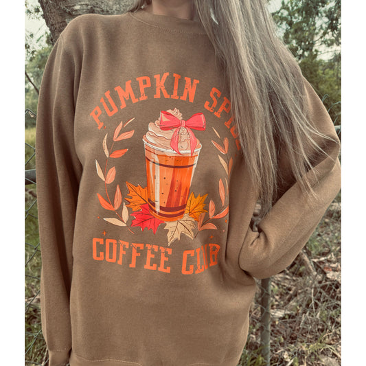 Pumpkin Spice Coffee Club Sweatshirt