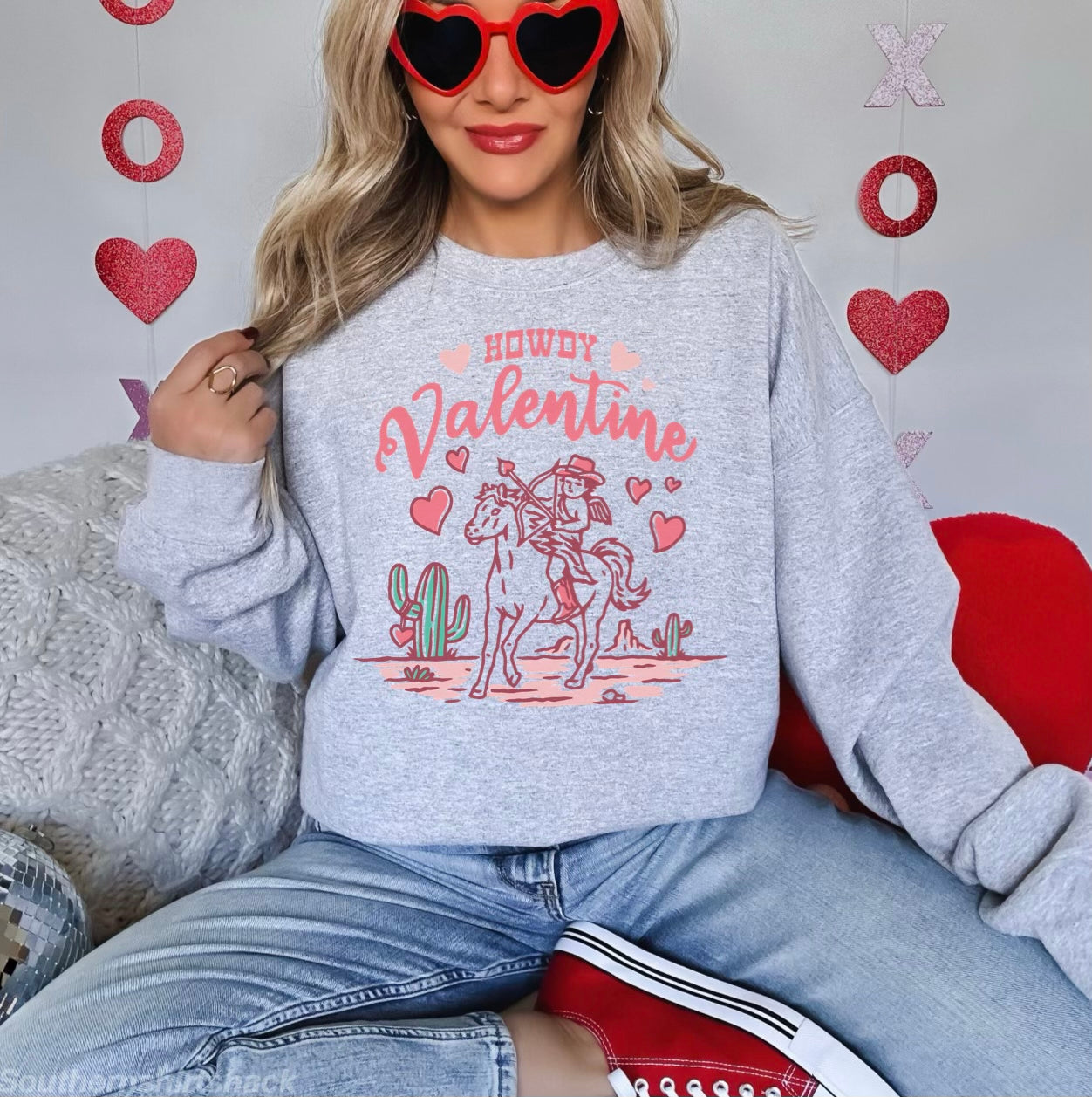 Cupid Cowboy Sweatshirt