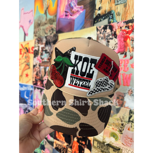 Ticket to your Sh!t Show Camo Trucker Hat | ready to ship