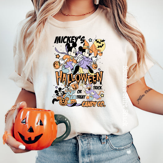 Magical Mouse Halloween | Ivory CC tee