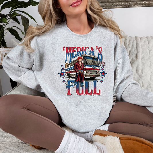 Mericas Full Trump Sweatshirt