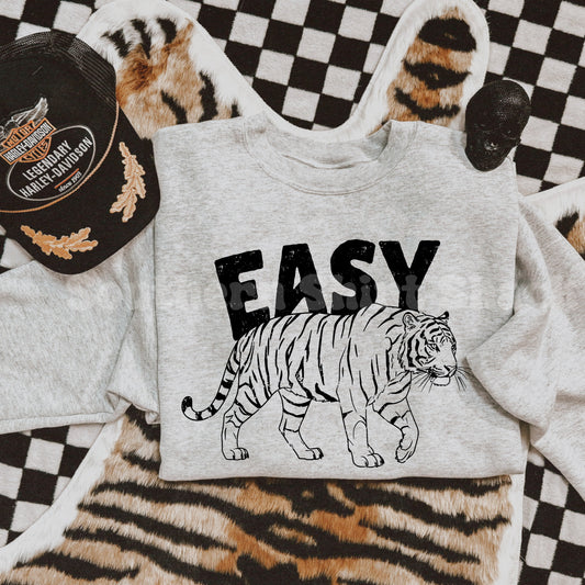 Easy Tiger Sweatshirt | Ash gray