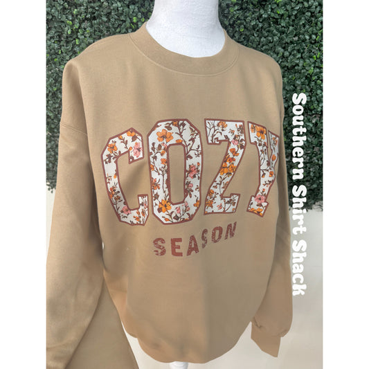 Floral cozy season  | Sweatshirt