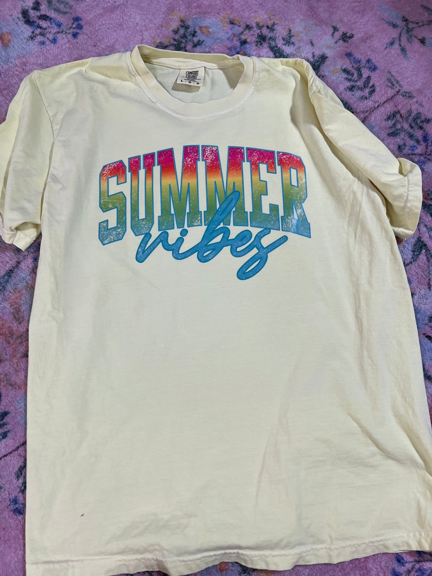 OOPSIE Summer vibes shirt | Large | READY TO SHIP