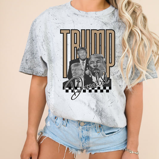 Classic Trump mineral wash CC tee