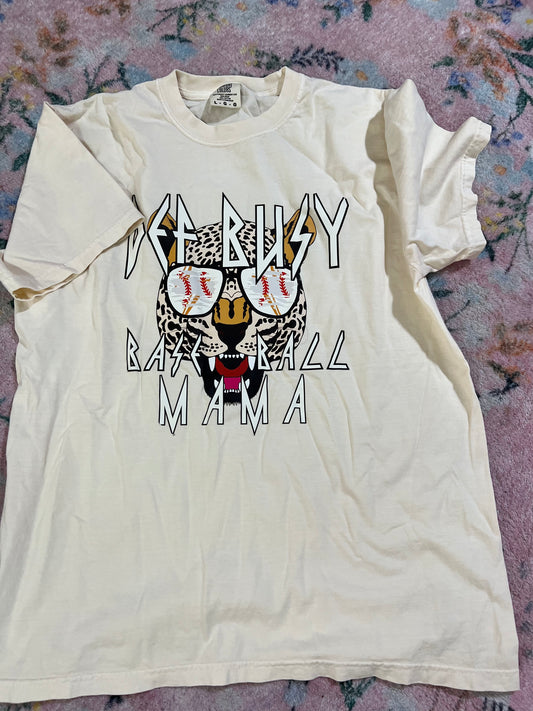 OOPSIE def busy baseball mama shirt | L | READY TO SHIP