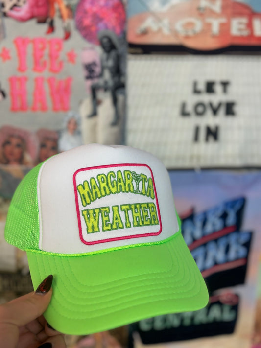 Margarita Weather Trucker Hat | READY TO SHIP