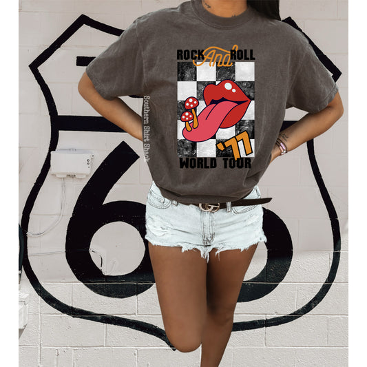 Groovy rock n roll CC tee