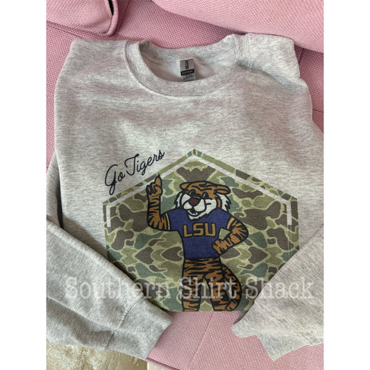 Camo Tigers Sweatshirt