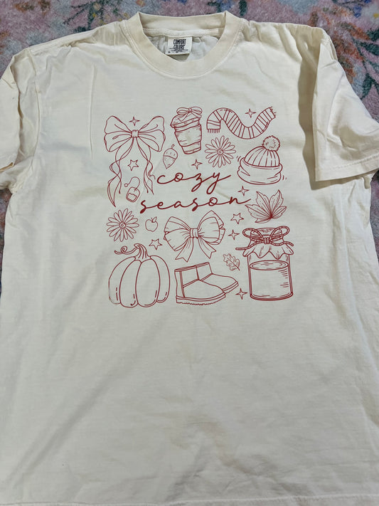 OOPSIE cozy fall shirt | L | READY TO SHIP