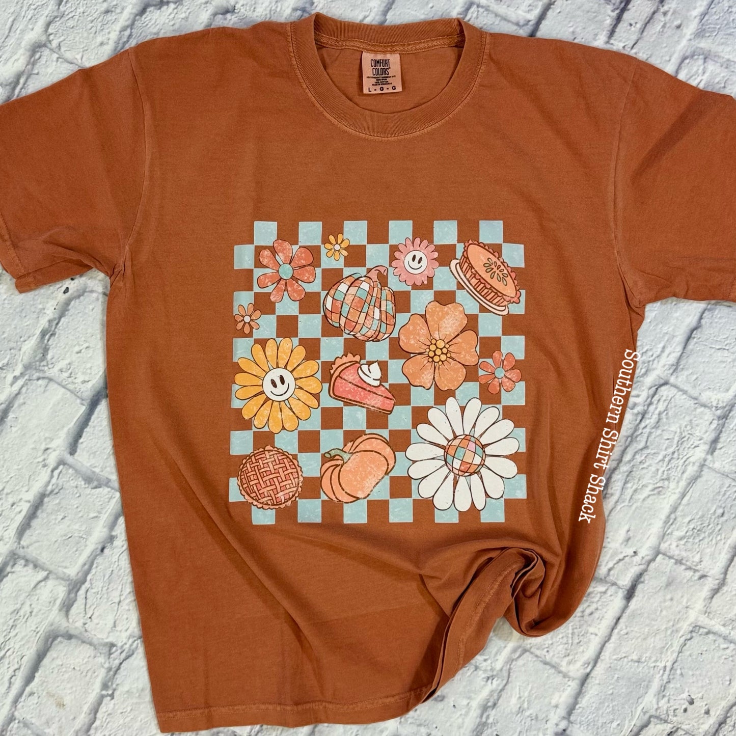 Groovy Fall Collage | Yam CC tee