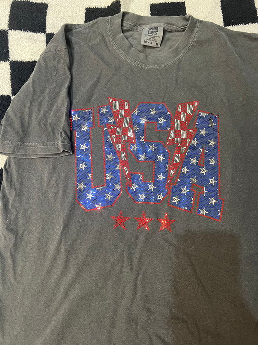 Sparkle USA T shirt | M | READY TO SHIP