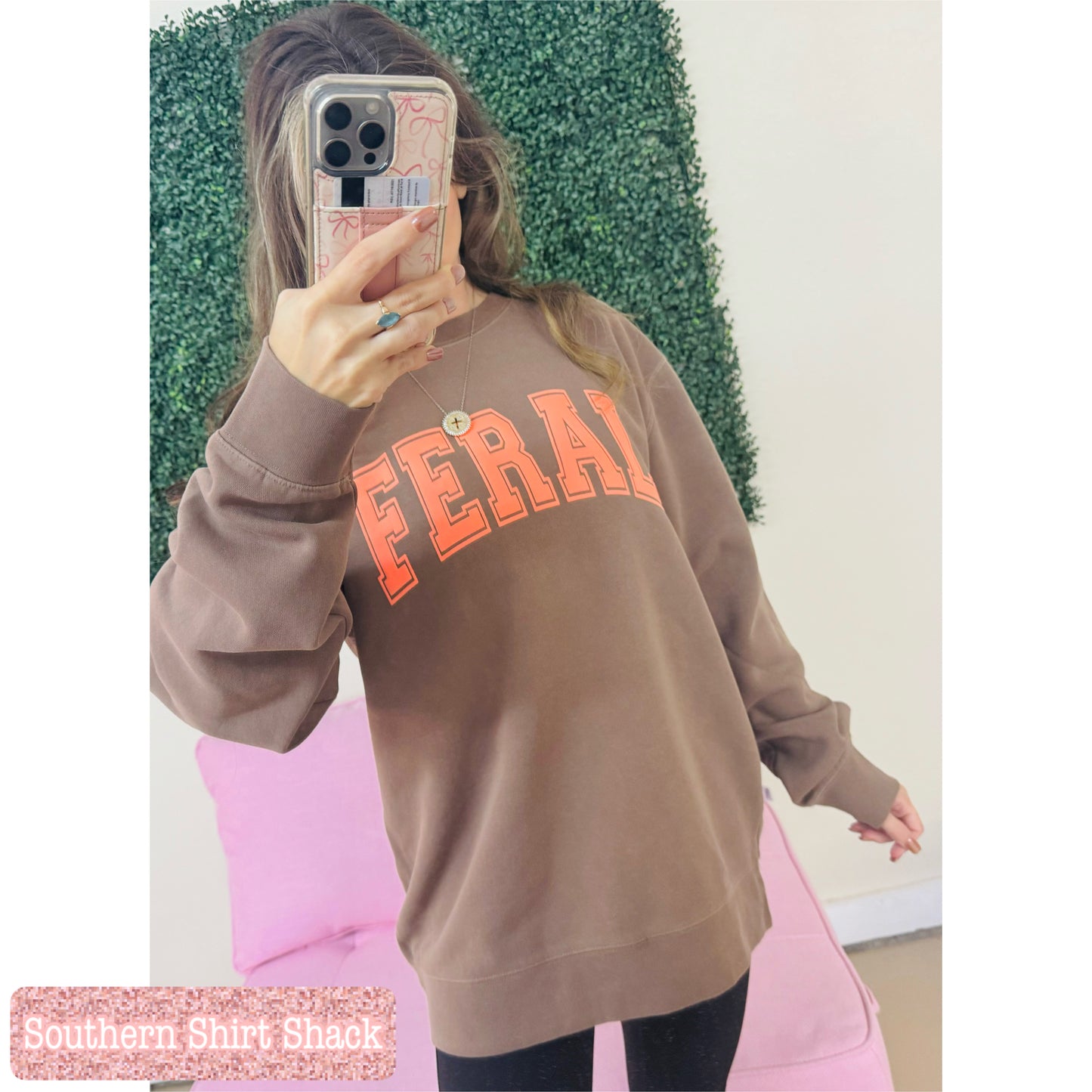 MatteiMom FERAL Puff | Sweatshirt or T-shirt Option