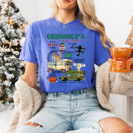 Griswold Collage | Flo Blue CC tee