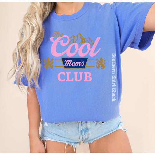 Cool Moms Club | Comfort Colors Tee