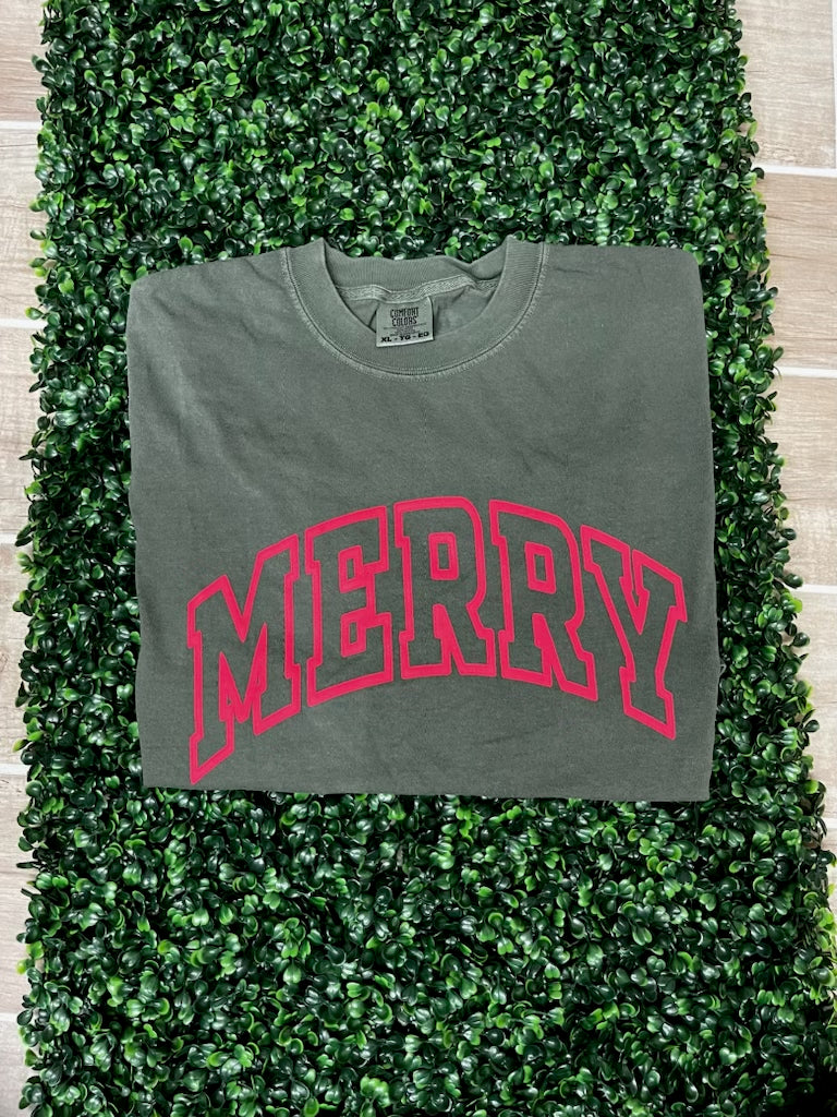 Comfort Colors Merry PUFF tee