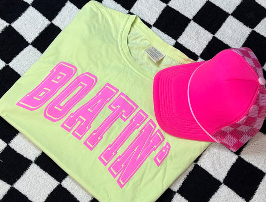 Boatin’ Puff T shirt | L | READY TO SHIP