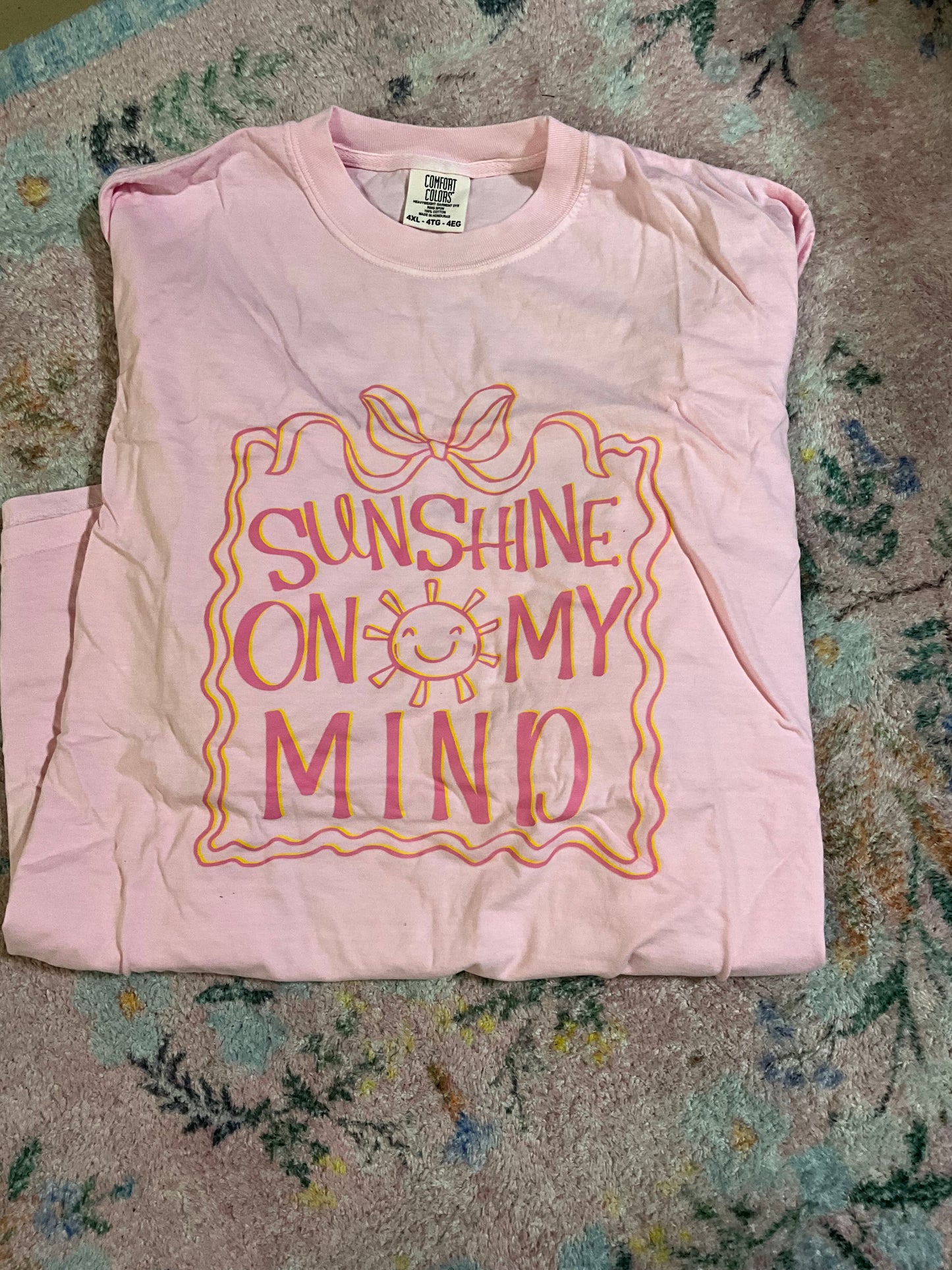 Oopsie sunshine on my mind tee | 4XL | READY TO SHIP