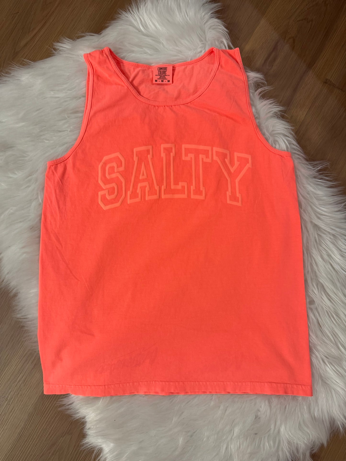 Orange Salty Puff Tank| M | READY TO SHIP