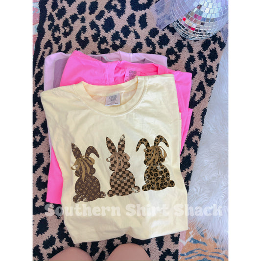 Boujee Bunnies Comfort Colors Tee | Banana
