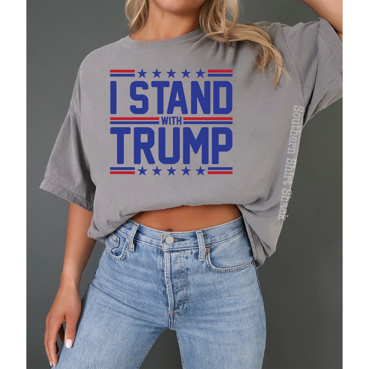 I stand with Trump CC tee