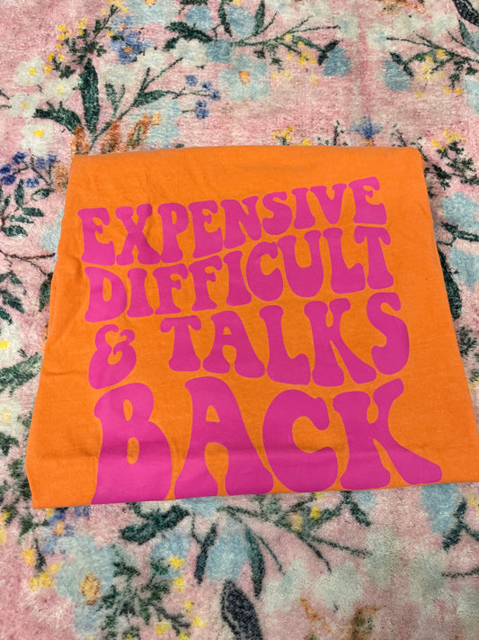 Oopsie talks back cc tee size XL