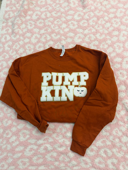 Pump-kin Patch Sweatshirt | L | READY TO SHIP