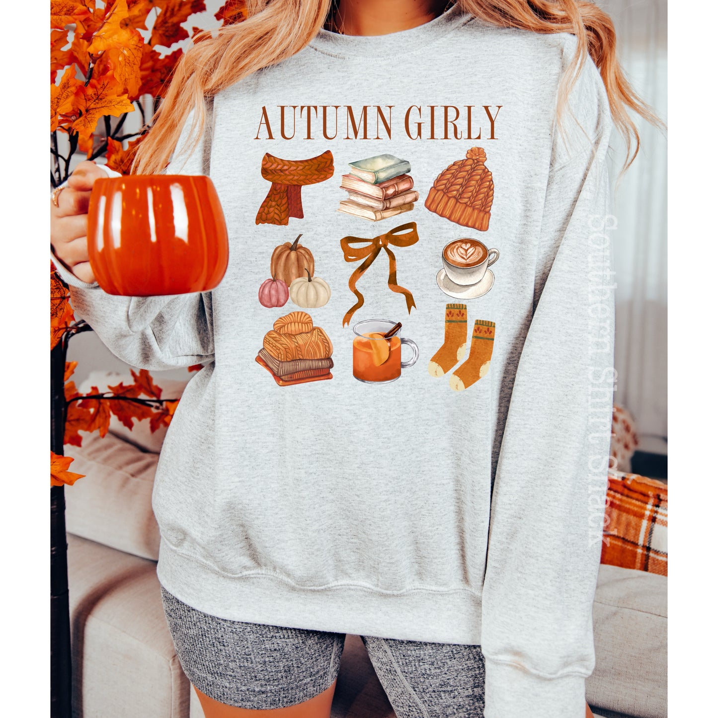 Autumn Girly Sweatshirt