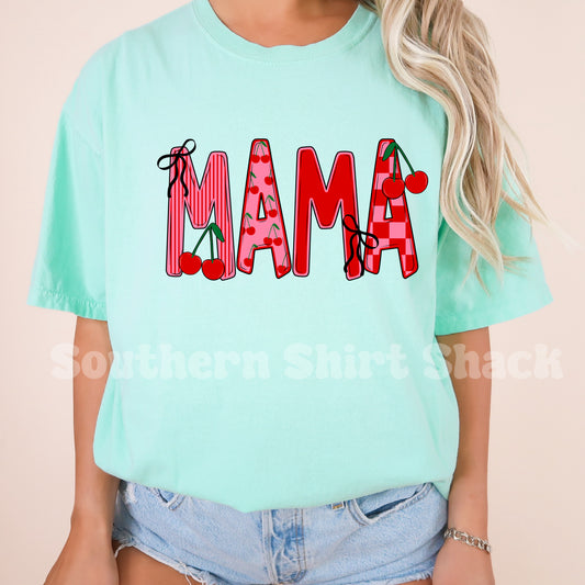 Trendy Cherry Mama Comfort Colors tee | Island Reef
