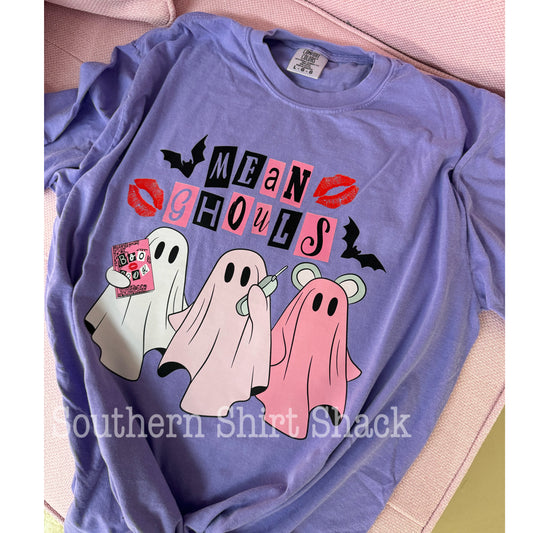 Mean Ghouls | Violet CC tee