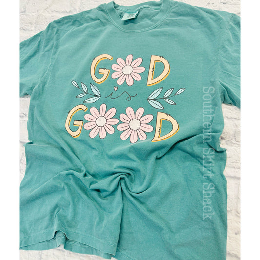 God is Good | Emerald Green CC tee