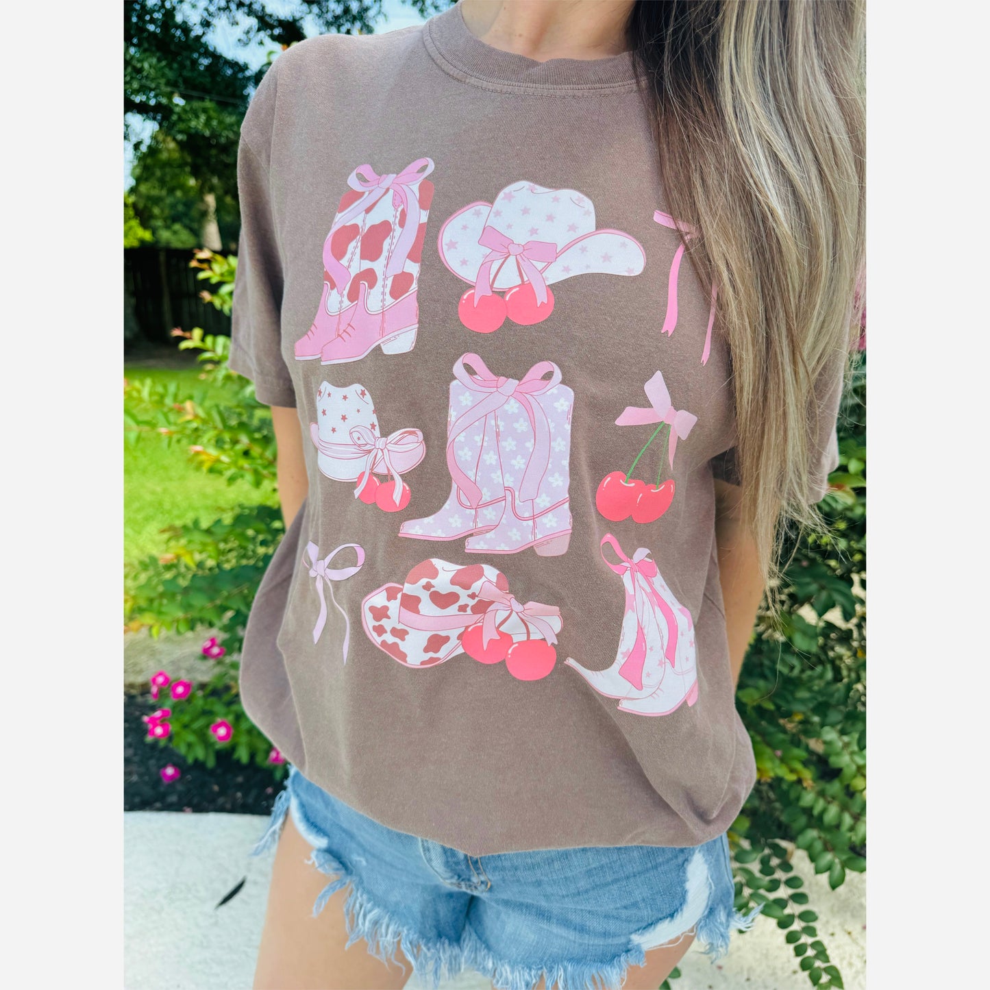 Cowgirl Coquette CC tee