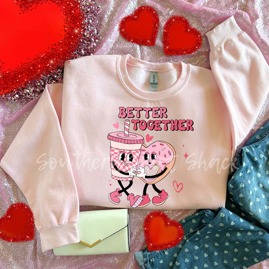 Better Together Sweatshirt | Light Pink