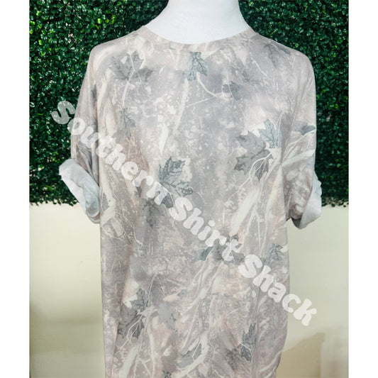 Icy Camo Tee - Ready to Ship