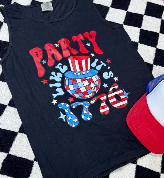 Party like it’s 1776 tank  | XS - READY TO SHIP