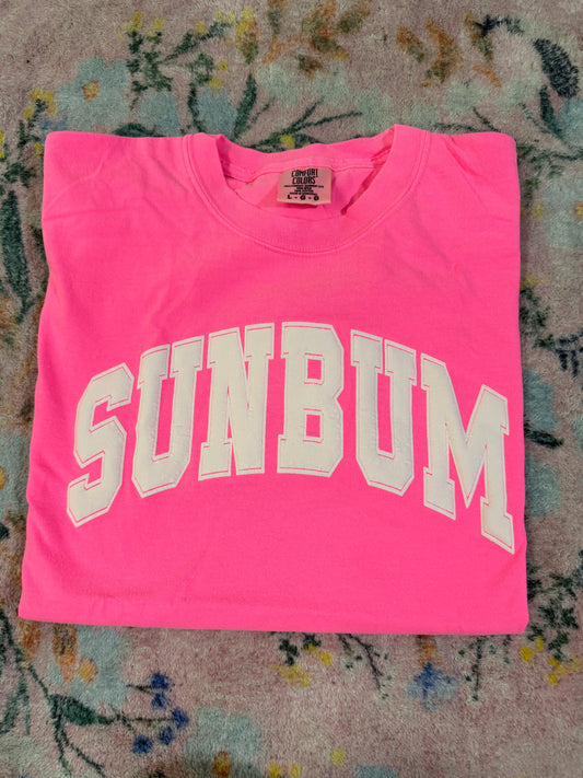 OOPSIE sunbum cc pink shirt | Large | READY TO SHIP