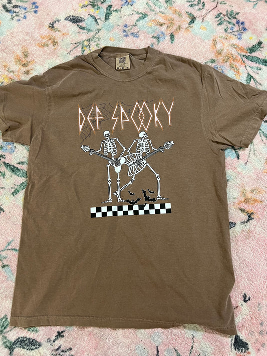 OOPSIE def spooky shirt | M | READY TO SHIP