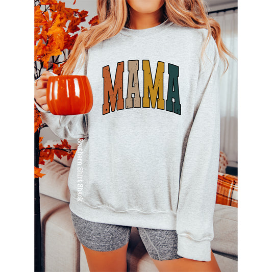 Fall Mama | Ash Gray Sweatshirt