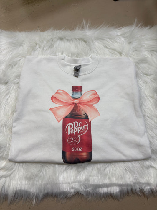 Dr Pepper sweatshirt OOPSIE | youth LARGE