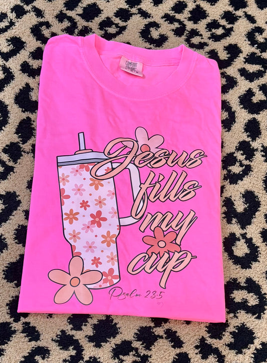 Oopsie Jesus fills my cup cc shirt | LARGE | READY TO SHIP