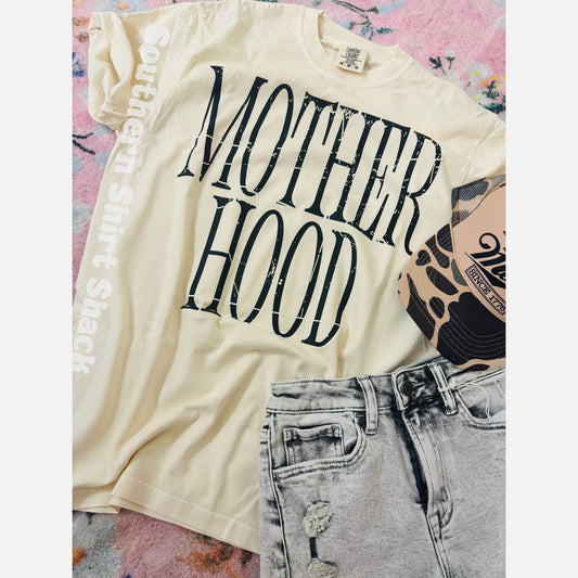 MOTHER HOOD Comfort Colors tee | Ivory