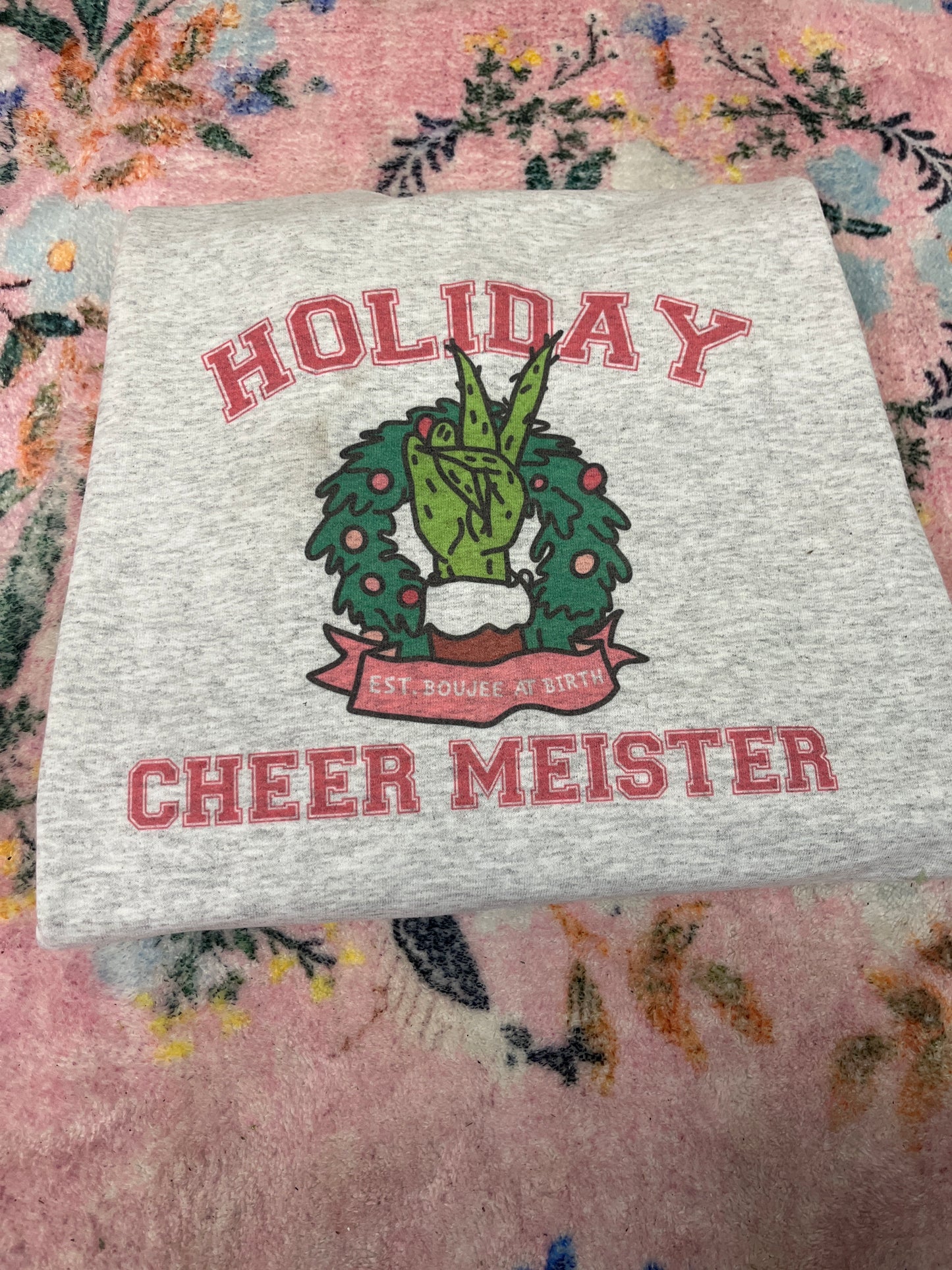 Oopsie cheer mister sweatshirt size M | READY TO SHIP