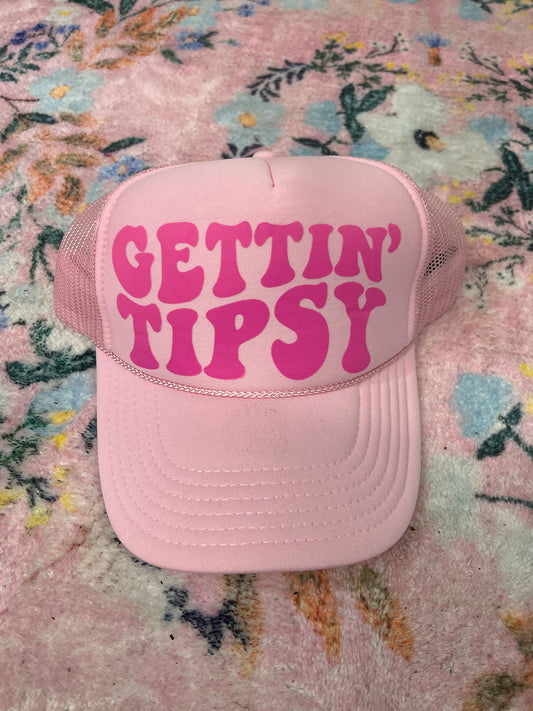 Oopsie gettin tipsy trucker hat