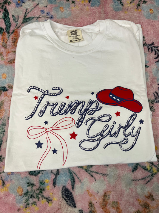 Oopsie Trump girly cc tee size XL | READY TO SHIP