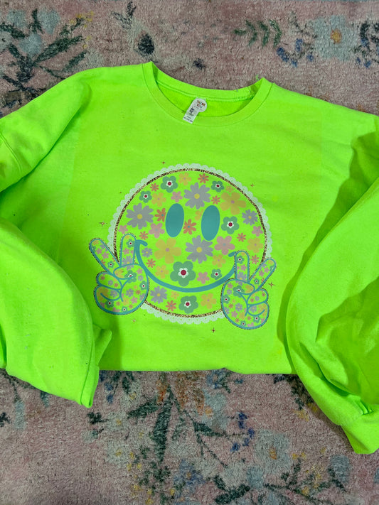 Oopsie smiley sweatshirt  | 3xl | READY TO SHIP