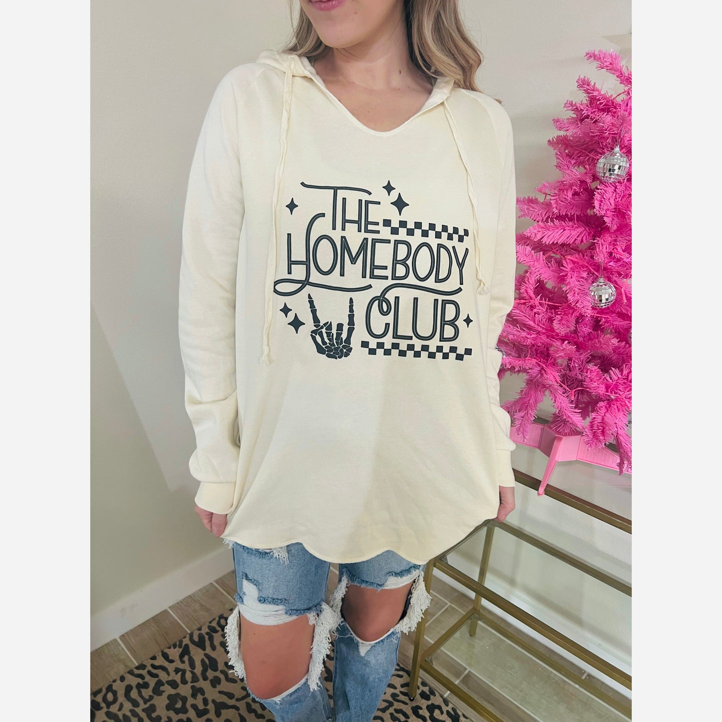 The Homebody Club | slouchy hooded sweatshirt