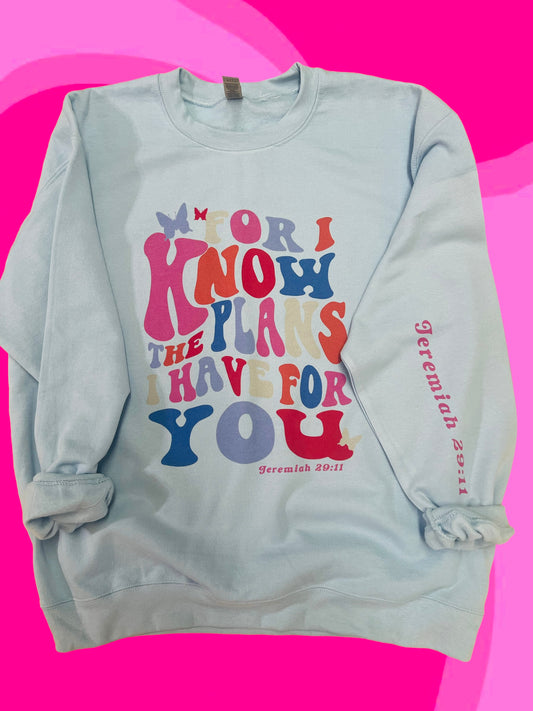 Jeremiah 29:11 Sweatshirt