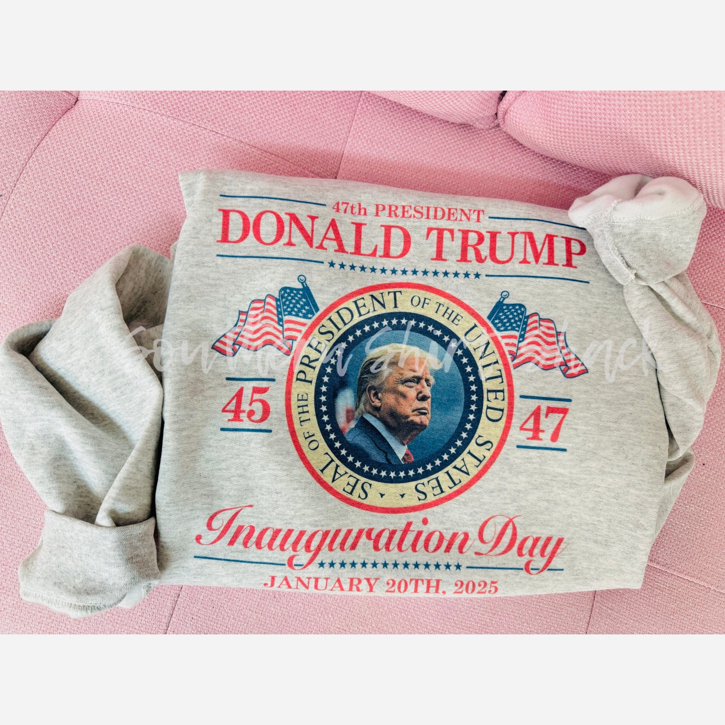 Trump Inauguration Day Sweatshirt | Ash Gray